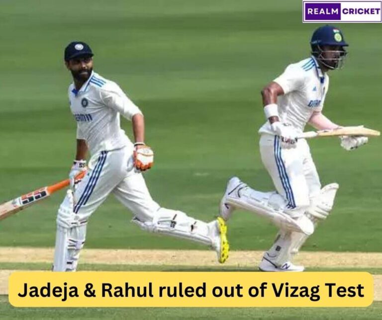 Jadeja, Rahul ruled out of Vizag Test