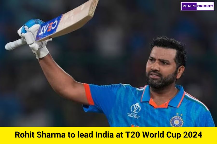 Rohit Sharma to lead India at T20 World Cup 2024