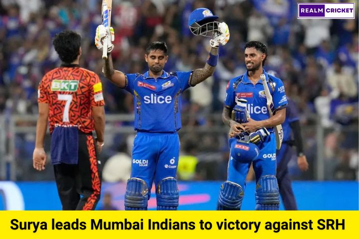 Surya leads Mumbai Indians to victory against SRH